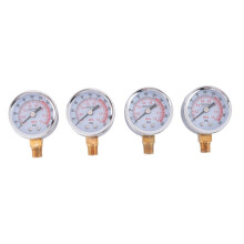 4 StüCk 0-200 Psi LuftdruckmessgeräT 1/8 Zoll NPT-AußEngewinde LuftmessgeräT Unterseitenmontage 1,57 Zoll Zifferblatt Luftkompressor-MessgeräT