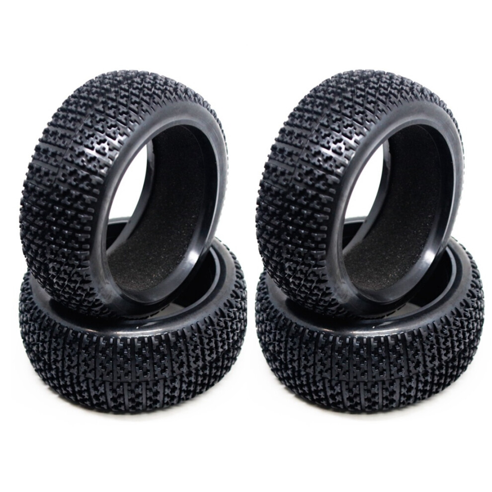 4Pcs 109Mm 1/8 Rc Off-Road Buggy Car Rubber Tire Tyre For Hsp Redcat Losi Hpi Mp9 Hobao Upgrade Parts 6032208303915