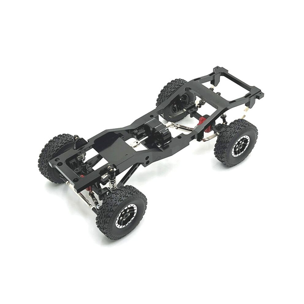 For Mn 1/12 Mn82 Lc79 Rc Car Spare Parts Metal Upgrade Carframe Modification Chassis Frame Kit Black 6031854277564