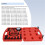 TU-15B Pressure Gauge Engine Compression Tester Set Kit Cylinder Test Gauge 5
