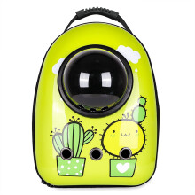 Pet Bag Space Capsule Cat Backpack Traveling Hiking Hard Shell Front Removable Pad Model D Adjustable Shoulder Straps