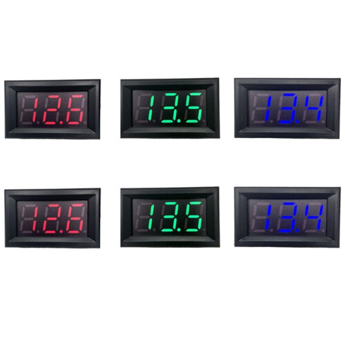 LED Digital Display Two-Wire AC Voltage Meter Heads Two-Wire Digital Voltage Meter AC70V-500V