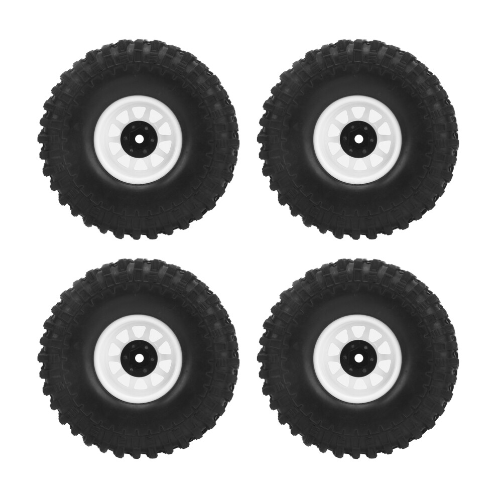 Rc Car Tires Wheels Wear Resistance Antislip Rubber Tire Durable Construction Shock Absorption Universal Compatibility Professional Plastic Rubber Tir 9463374965350