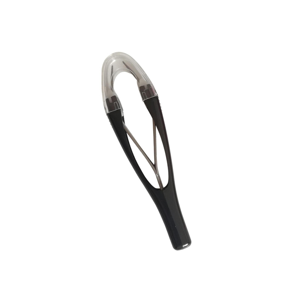 Black (, 9.2Cm) Precision Eyebrow Tweezers Slant Tip Brow Removal Clips For