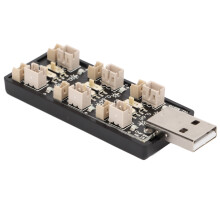 LiPo-Batterie USB-Ladegerät 6-Kanal-Ausgang 3,7 V/4,35 V für RC-Modellspielzeug
