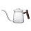 (480ML) Stylish Borosilicate Glass Tea Kettle Precision Spout Ergonomic Handle 2
