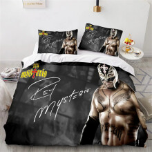 (200CM X 200CM) WWE EAW Bedding Set WrestlingBed Set Aldult Kid Bedroom Duvetcover Sets
