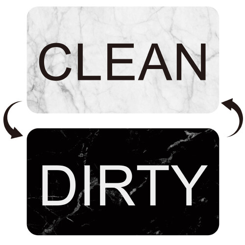 Clean dirty dishwasher magnet indicator kitchen easy to read