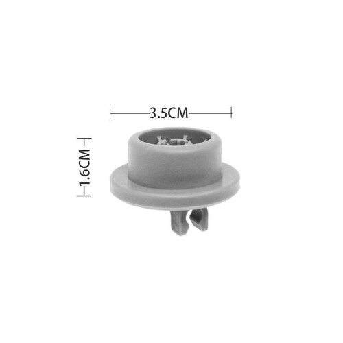 Dishwasher Lower Basket Wheel Replacement - 8 Pack, Compatible with Bosch and Siemens Dishwashers 1