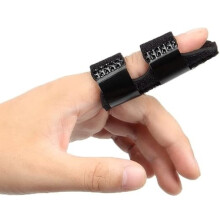 Sport trigger finger splint finger sport Black