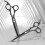 Hair Cutting Scissors Set 10 Pieces Black 6