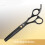 Hair Cutting Scissors Set 10 Pieces Black 3