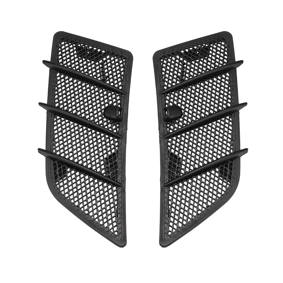 2Pcs Car Front Hood Air Vent Grille Cover Air Flow Intake Hoods For W164 Ml / Gl Class 2008-2011 6131055062492