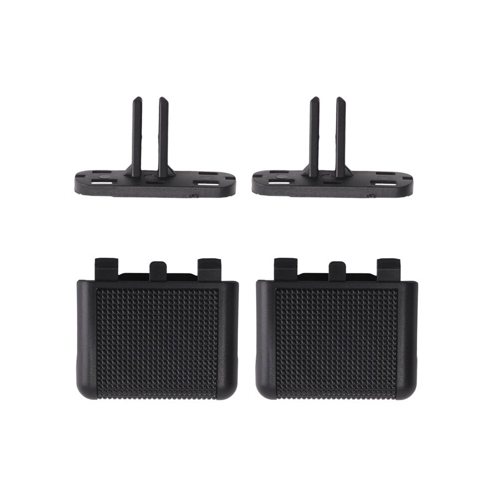 2Pcs Car Center Dash A/C Air Vent Outlet Tab Clip Repair Kit For Prado Lc150 2010-2017 6033608160795