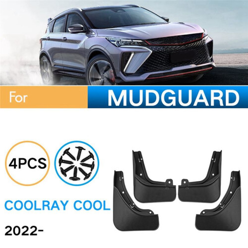 4 Pezzi Parafango Auto Paraspruzzi Paraspruzzi Parafango Parafango per  Coolray Cool 2022-2024 Accessori Auto 2
