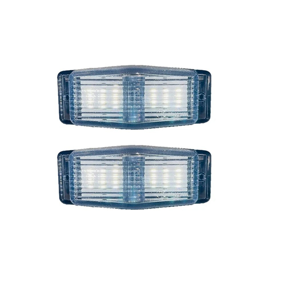 2Pcs Led S Front Double Burner Indicator Lampfor Truck Lorry Front Grill A Light 6131668823022