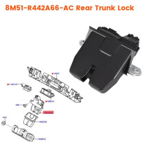 Heckklappenschloss 8M51-R442A66-AC für S-Max C-Max Focus 2006-2018 Kofferraumschloss 1743698 8M51-R442A66-