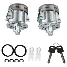 Door Lock Cylinder with Keys 7C3Z1521990A for Ranger Explorer Expedition F150 F250 F350 F450 E150 E250 E350