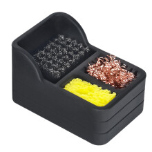 Soldering Iron Tip Cleaner with Brass Coil and Holder for Fast Cleaning and Electronics
