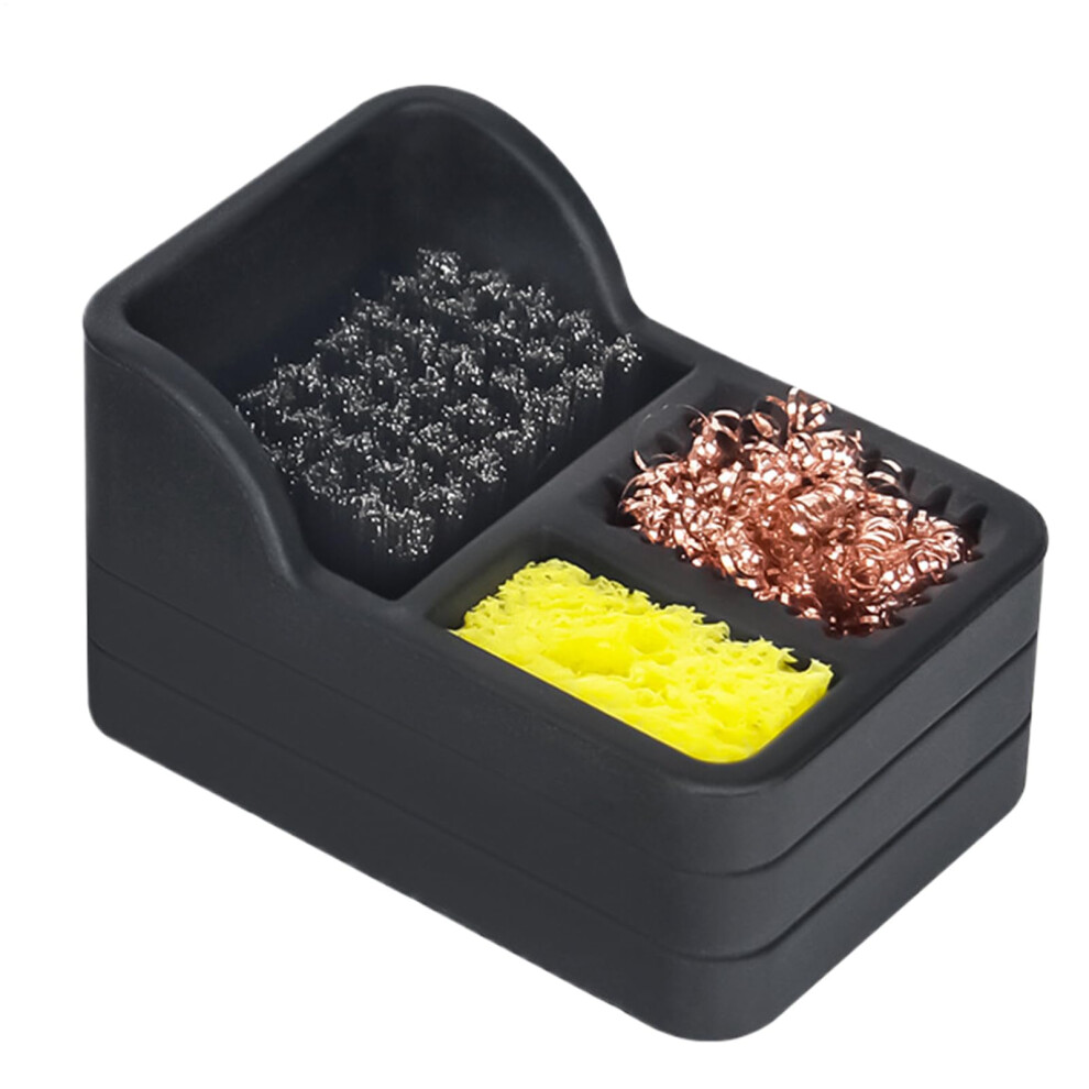 Soldering Iron Tip Cleaner With Brass Coil And Holder For Fast Cleaning And Electronics 9189345518263