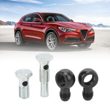 Getriebeölkühler Banjo-Fitting-Kit AN6x1/4NPSM Aluminiumlegierung für 4L80E