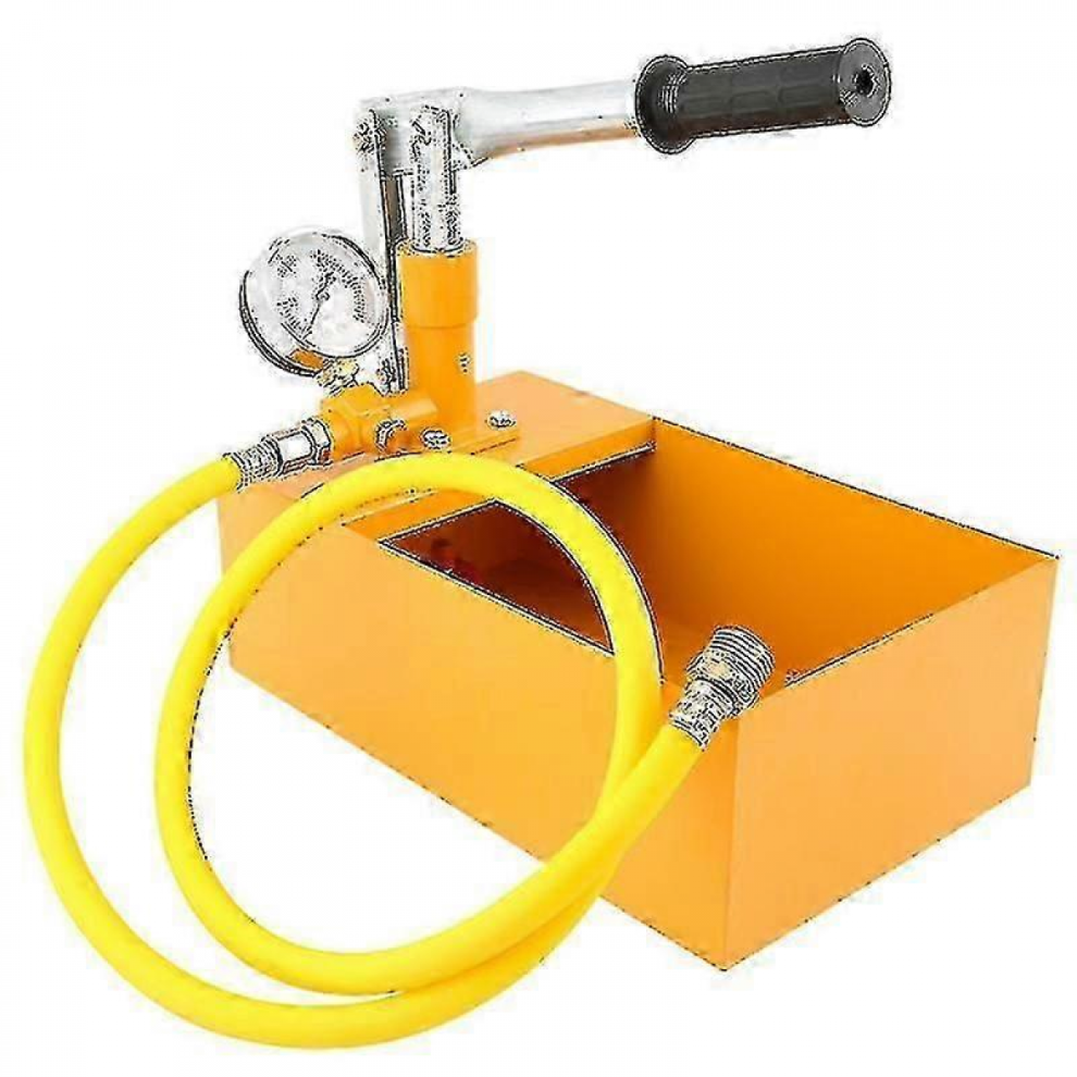 Aluminum 2.5Mpa 25Kg Water Pressure Tester Manual Hydraulic Test Pump Machine With G1/2 - Pop 7057162708223