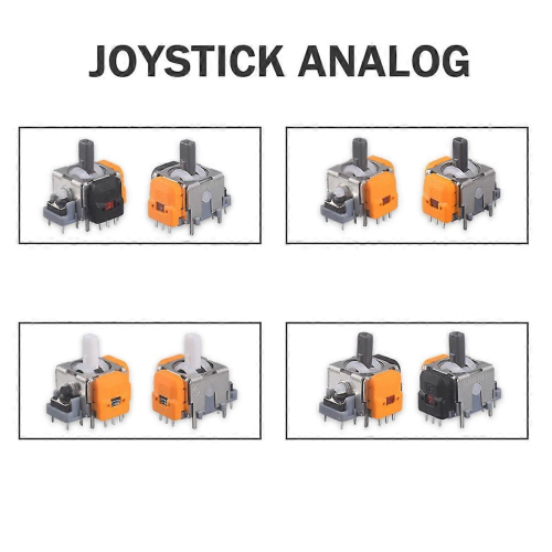 Photo ColorXBOX10Pcs 3D Hall Effect Joystick Adjustable No Drifting Thumbsticks Game Joystick Module Controller 1
