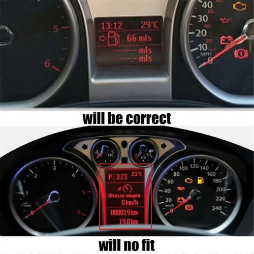 Car Inst ent Cluster LCD Display Screen for Ford Focus C-Max Galaxy Kuga 2