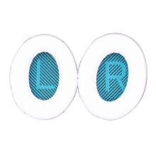 White1 Pair for Bose QC25 Quiet Comfort 1 Headphone Replacement Earpads Ear Cushion Cover Headphone Ear Cover