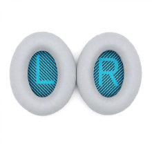 Grey1 Pair for Bose QC25 Quiet Comfort 1 Headphone Replacement Earpads Ear Cushion Cover Headphone Ear Cover
