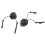 1 Pair Helmet Arc Rail Adapter Set For Peltor Comtac (Black) 2