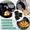 16Pcs Replacement Rubber Bumpers for AirFryer Grill Pan 3