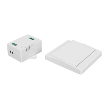 Wireless Light Switch Kit 110-230V Self Generating Kinetic Remote Wall Receiver