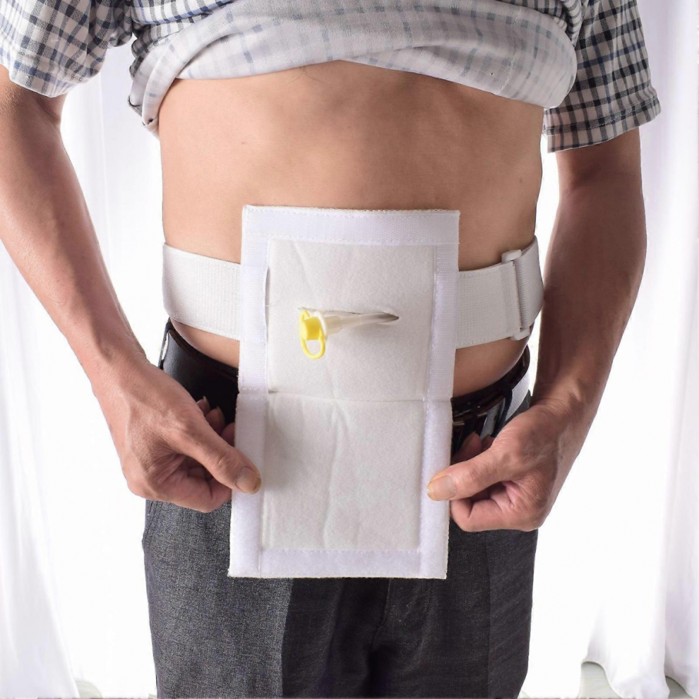 G Tube Holder Belt Feeding Tubes Covers Peg Tube Gastrostomy Catheter PD Belt Abdominal Peritoneal Dialysis For Men Women