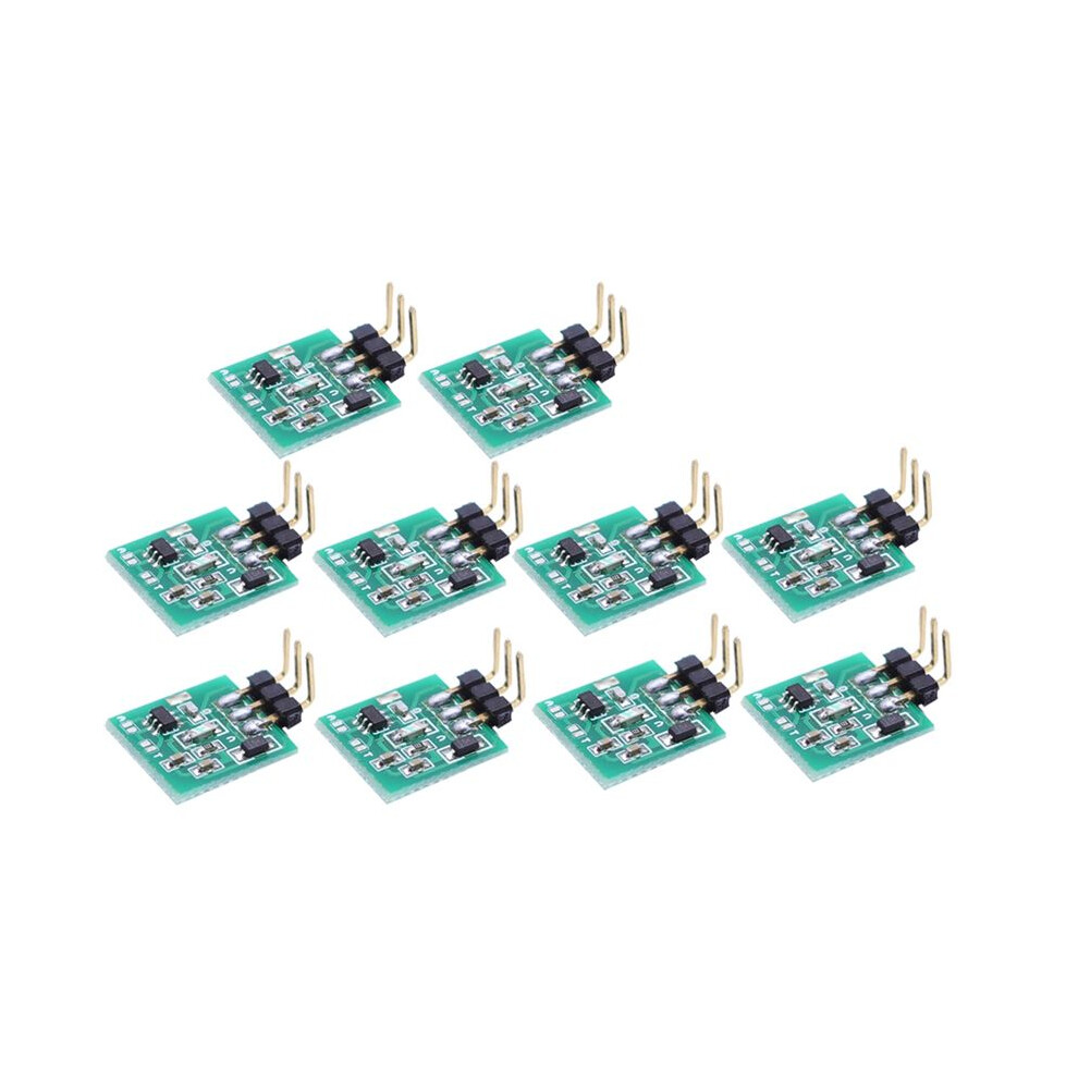 10Pcs Ttp223 Capacitive Touch Sensor Module Dc3v-5.5V Self-Locking Or Jog Mode With Led Light 6033234710722
