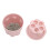 Pink Makeup Brush Cleaning Cup Drying Bracket | Durable TPR & Easy Clean 16