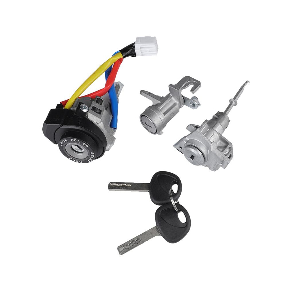 1Set Direction Lock Key Subassembly Cylinder-Ignition Lock Kit 81900-M7e00 For Optima Forte Soul 81991-35240 4713757017592