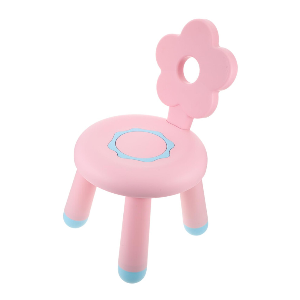 Thickened Step Stool For Small Plastic Chair With Nonslip Surface For Shoe Changing And Potty Training Color Peach