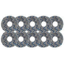 10 STÜCKE Wischpads Waschbar Wiederverwendbar für Deebot T10 OMNI/T10 Turbo/X1 Omni/X1 Turbor