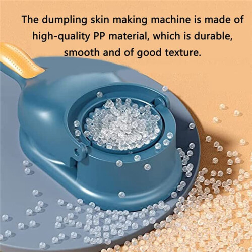 Dumpling Maker Machine Dumpling Mould Maker Persen Dumpling Skin Mould Dumpling Making Tool, Blauw 2