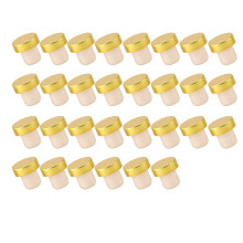 30 StüCk Champagner-Gummiflaschendeckel, Weinstopfen, KüChenbar, ZubehöR, T-Form, Flaschenverschluss, Bar, Bierkorken