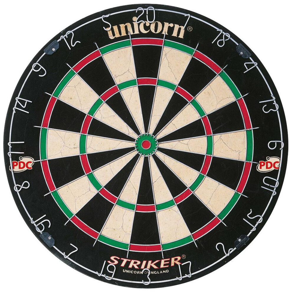 New Unicorn Striker Bristle Dartboard