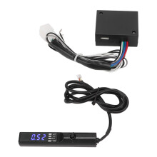 Advanced 12V Turbo Timer for Cars with Blue LED and ABS Build