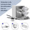 Potato Blender, Spaghetti Making Machine with 3 Interchangeable Discs for Making Mashed Potatoes, Pasta Press 1