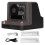 Bluetooth Cassette Player with Rotating Disk & 5 Lighting Modes Black 2