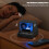 Bluetooth Cassette Player with Rotating Disk & 5 Lighting Modes Black 4