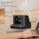 Bluetooth Cassette Player with Rotating Disk & 5 Lighting Modes Black 10