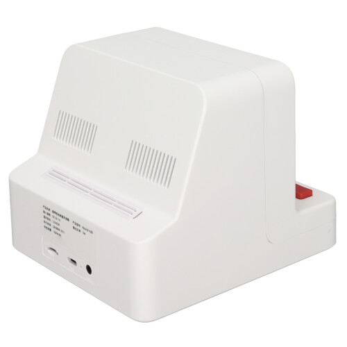 Cassette Speaker with Bluetooth Card & Cable 5 Light Modes - White 2