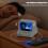 Cassette Speaker with Bluetooth Card & Cable 5 Light Modes - White 4