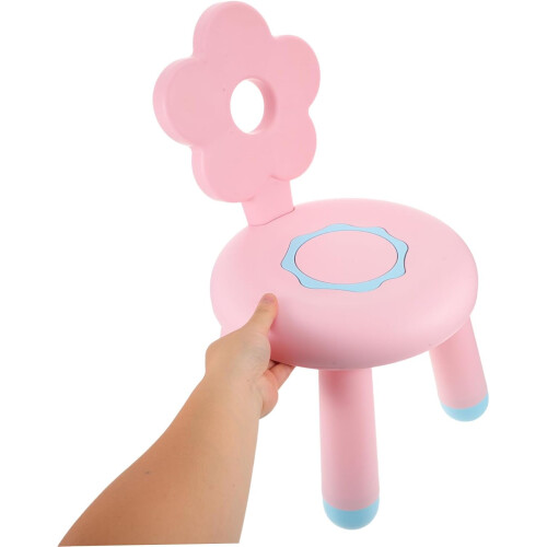 Thickened Plastic Step Stool Portable Small Foot Rest For Bathroom Shower Shoe Changing And Kitchen Use 2